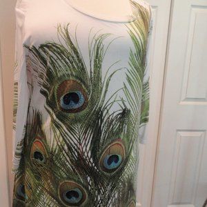 Peacock Tunic 2XL
